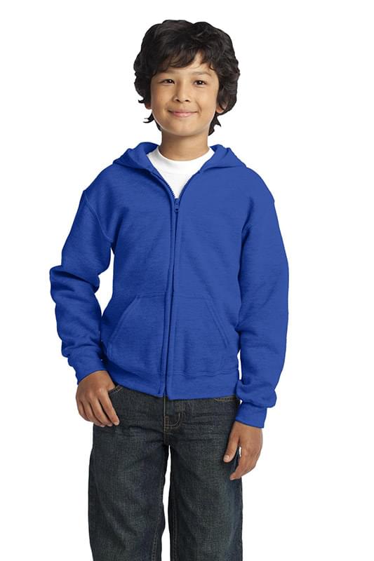 Gildan &#174;  Youth Heavy Blend &#153;  Full-Zip Hooded Sweatshirt. 18600B