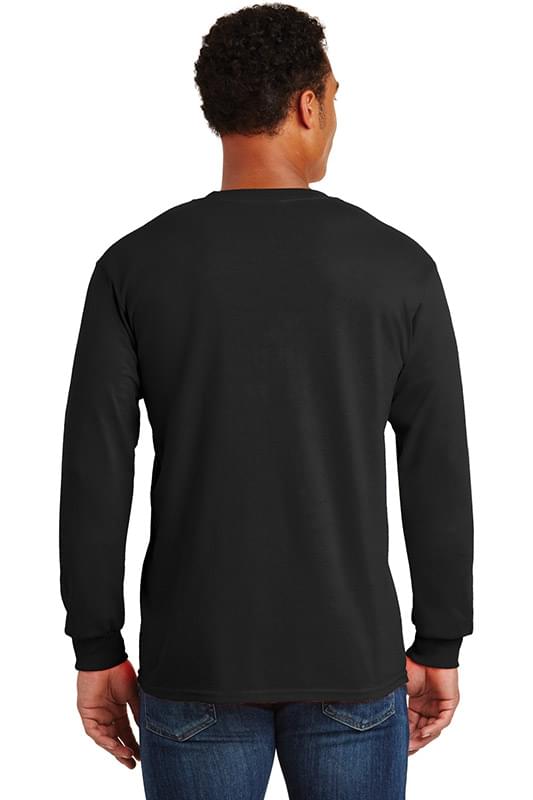Gildan &#174;  - Ultra Cotton &#174;  100% US Cotton Long Sleeve T-Shirt with Pocket.  2410