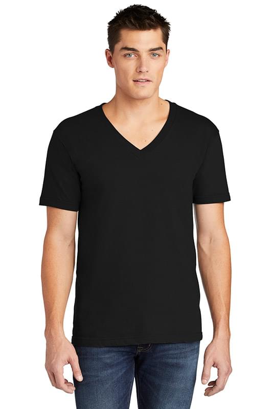 American Apparel  &#174;  Fine Jersey V-Neck T-Shirt. 2456W