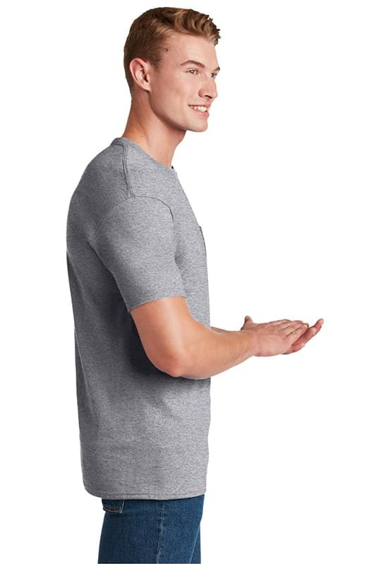 Jerzees &#174;  -  Dri-Power &#174;  50/50 Cotton/Poly Pocket T-Shirt.  29MP