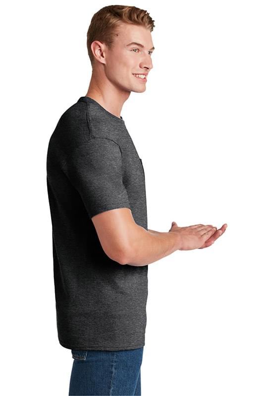 Jerzees &#174;  -  Dri-Power &#174;  50/50 Cotton/Poly Pocket T-Shirt.  29MP