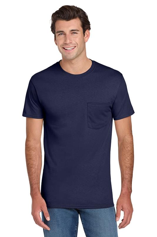 Jerzees &#174;  -  Dri-Power &#174;  50/50 Cotton/Poly Pocket T-Shirt.  29MP