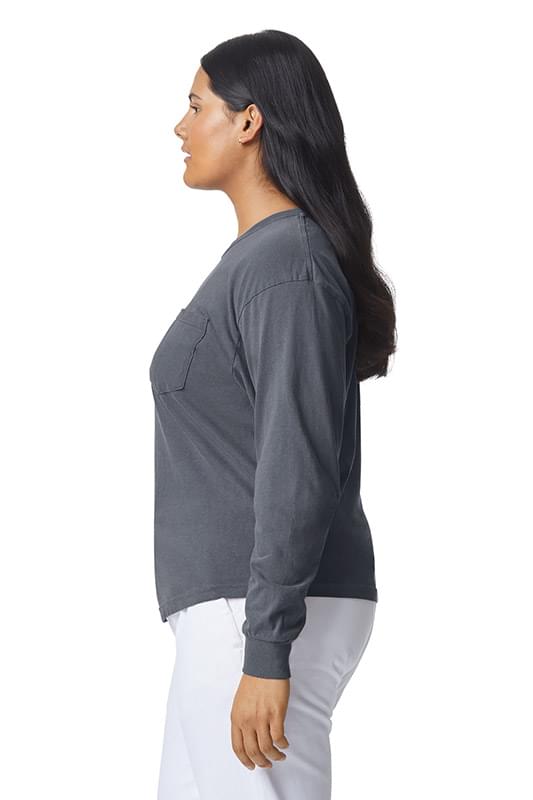 COMFORT COLORS ® Heavyweight Ring Spun Long Sleeve Pocket Tee. 4410 COMFORT COLORS ® Heavyweight Ring Spun Long Sleeve Pocket Tee. 4410
