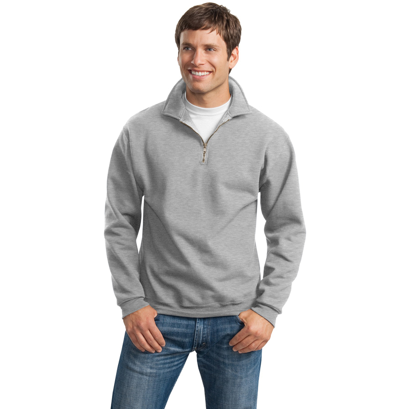 JERZEES &#174;  SUPER SWEATS &#174;  - 1/4-Zip Sweatshirt with Cadet Collar.  4528M