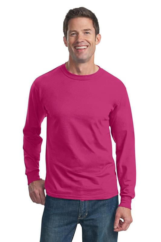 Fruit of the Loom ® HD Cotton ™ 100% Cotton Long Sleeve T-Shirt. 4930