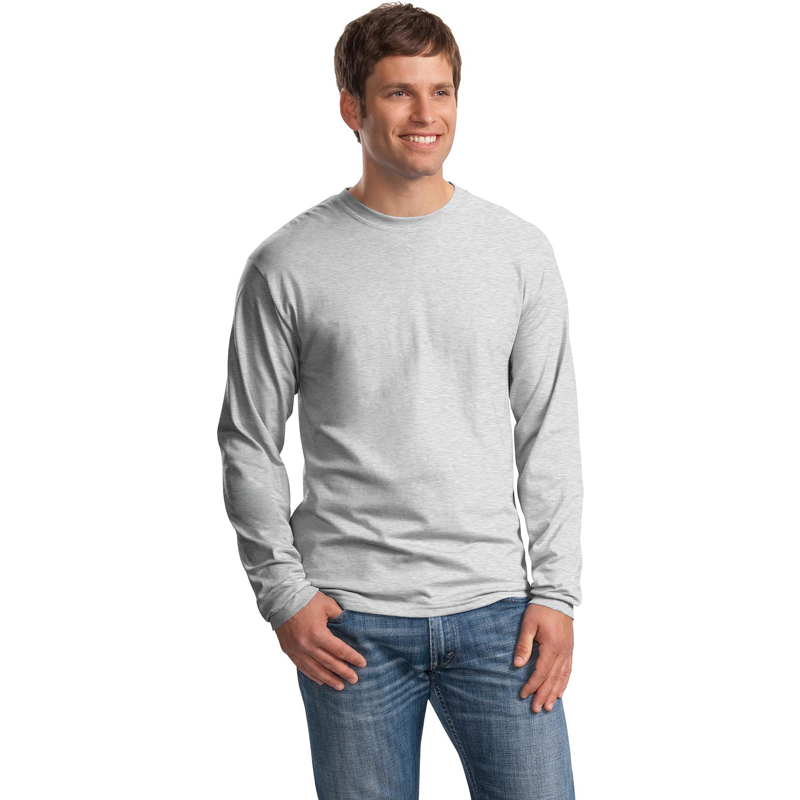 Hanes &#174;  Beefy-T &#174;  -  100% Cotton Long Sleeve T-Shirt.  5186