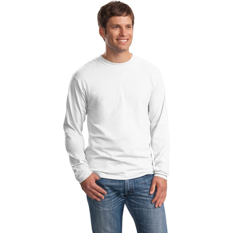 Hanes &#174;  Beefy-T &#174;  -  100% Cotton Long Sleeve T-Shirt.  5186