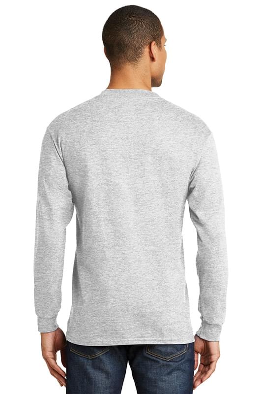 Hanes &#174;  Beefy-T &#174;  -  100% Cotton Long Sleeve T-Shirt.  5186