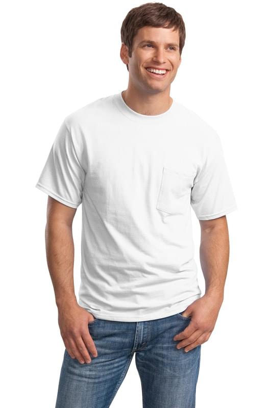 Hanes &#174;  Beefy-T &#174;  - 100% Cotton T-Shirt with Pocket. 5190