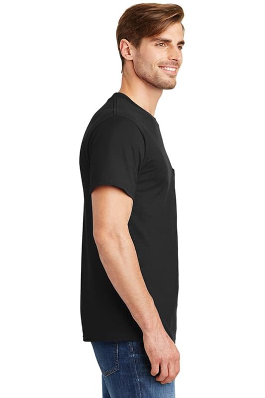 Hanes &#174;  Beefy-T &#174;  - 100% Cotton T-Shirt with Pocket. 5190