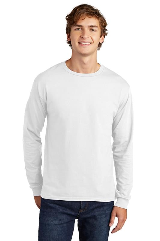 Hanes &#174;  Essential-T 100% Cotton Long Sleeve T-Shirt 5286