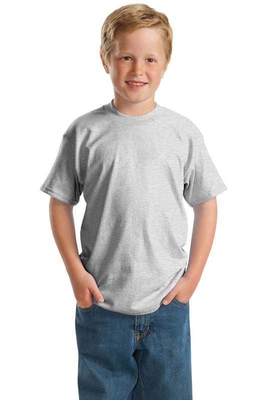 Hanes&#174; - Youth EcoSmart &#174;  50/50 Cotton/Poly T-Shirt.  5370