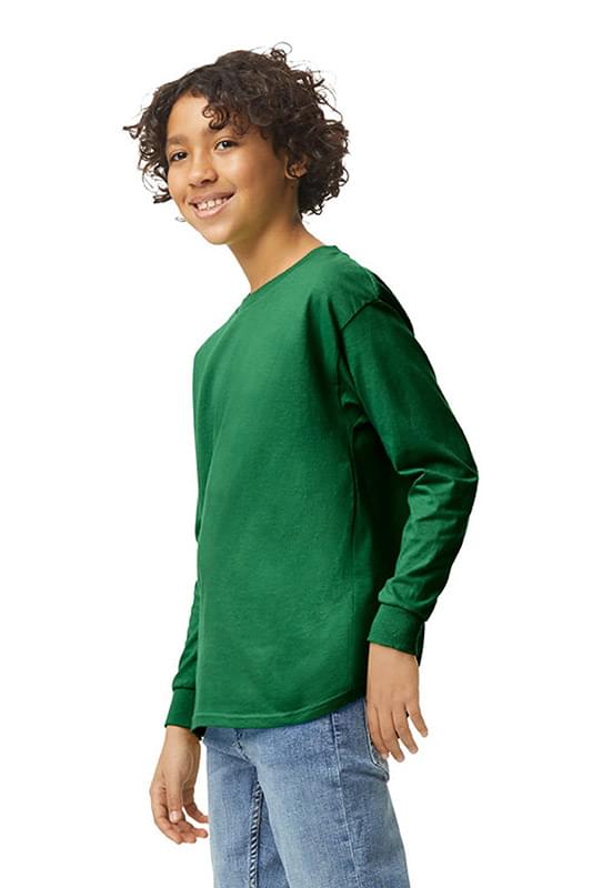 Gildan ® Youth Heavy Cotton ™ 100% Cotton Long Sleeve T-Shirt. 5400B Gildan ® Youth Heavy Cotton ™ 100% Cotton Long Sleeve T-Shirt. 5400B