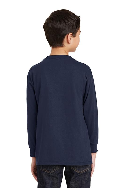 Gildan &#174;  Youth Heavy Cotton &#153;  100% Cotton Long Sleeve T-Shirt. 5400B