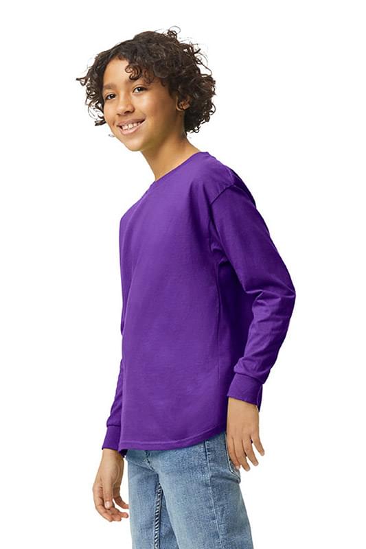 Gildan ® Youth Heavy Cotton ™ 100% Cotton Long Sleeve T-Shirt. 5400B Gildan ® Youth Heavy Cotton ™ 100% Cotton Long Sleeve T-Shirt. 5400B