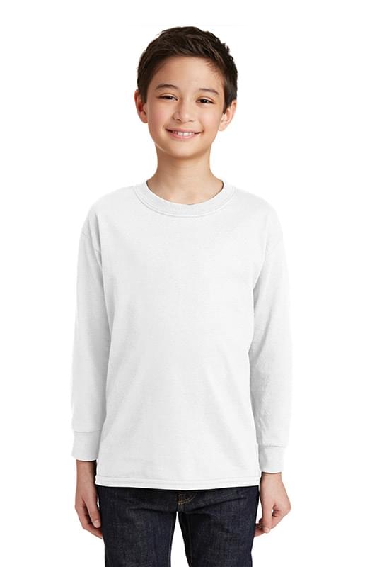 Gildan &#174;  Youth Heavy Cotton &#153;  100% Cotton Long Sleeve T-Shirt. 5400B
