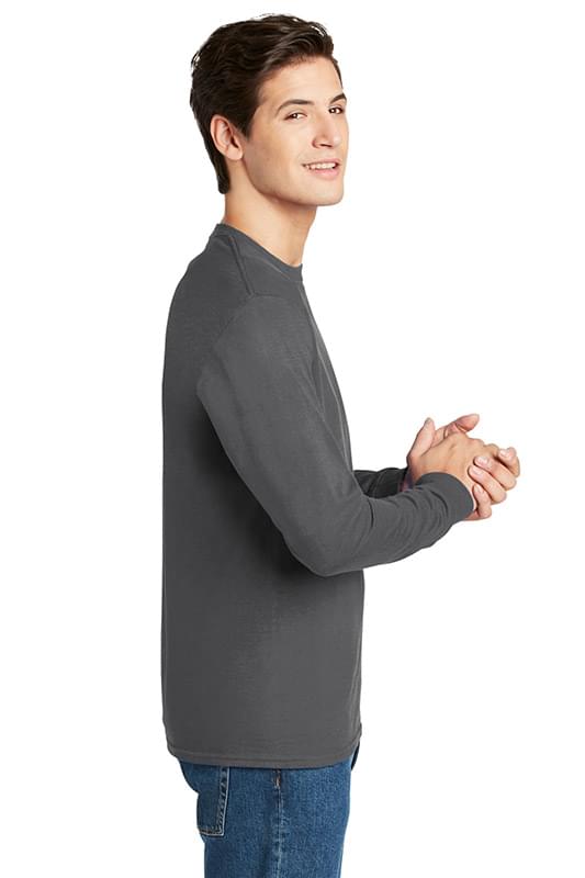 Hanes &#174;  - Authentic 100% Cotton Long Sleeve T-Shirt.  5586