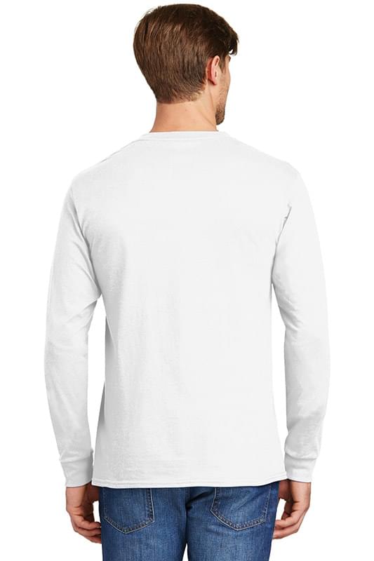 Hanes ® - Tagless ® 100% Cotton Long Sleeve T-Shirt. 5586 Hanes ® - Tagless ® 100% Cotton Long Sleeve T-Shirt. 5586