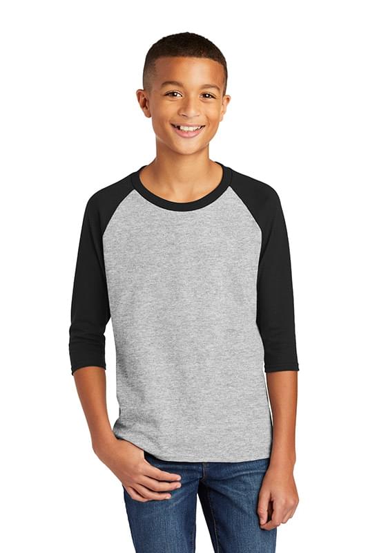 Gildan  &#174;  Heavy Cotton  &#153;  Youth 3/4-Sleeve Raglan T-Shirt. 5700B