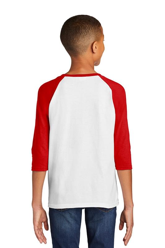 Gildan&#174; Heavy Cotton &#153; Youth 3/4-Sleeve Raglan T-Shirt