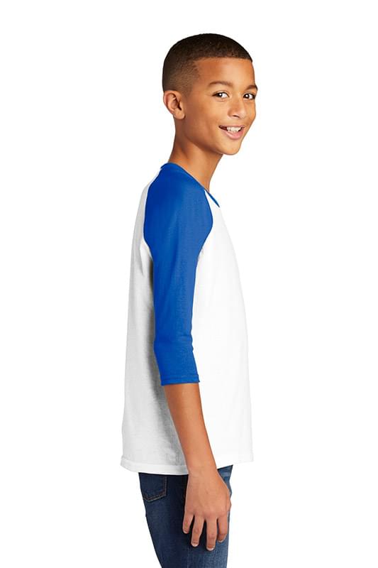 Gildan  &#174;  Heavy Cotton  &#153;  Youth 3/4-Sleeve Raglan T-Shirt. 5700B