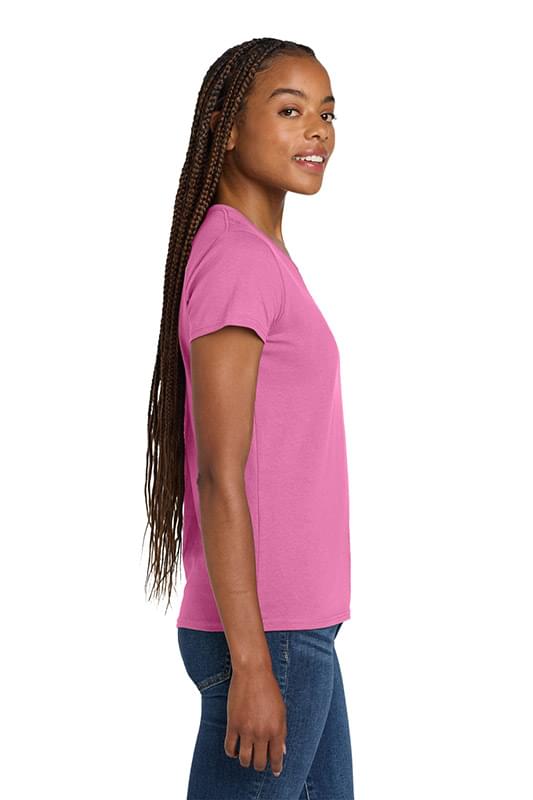 Gildan ® Women's Heavy Cotton ™ 100% Cotton V-Neck T-Shirt. 5V00L Gildan ® Women's Heavy Cotton ™ 100% Cotton V-Neck T-Shirt. 5V00L