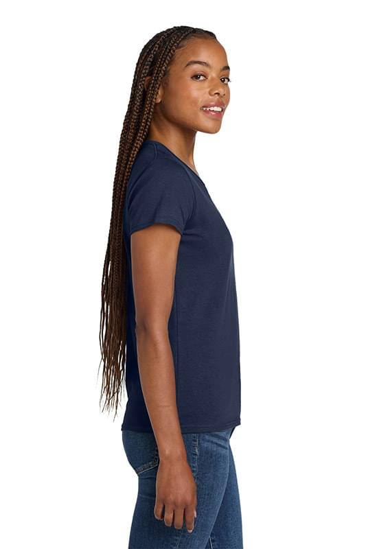 Gildan ® Women's Heavy Cotton ™ 100% Cotton V-Neck T-Shirt. 5V00L Gildan ® Women's Heavy Cotton ™ 100% Cotton V-Neck T-Shirt. 5V00L