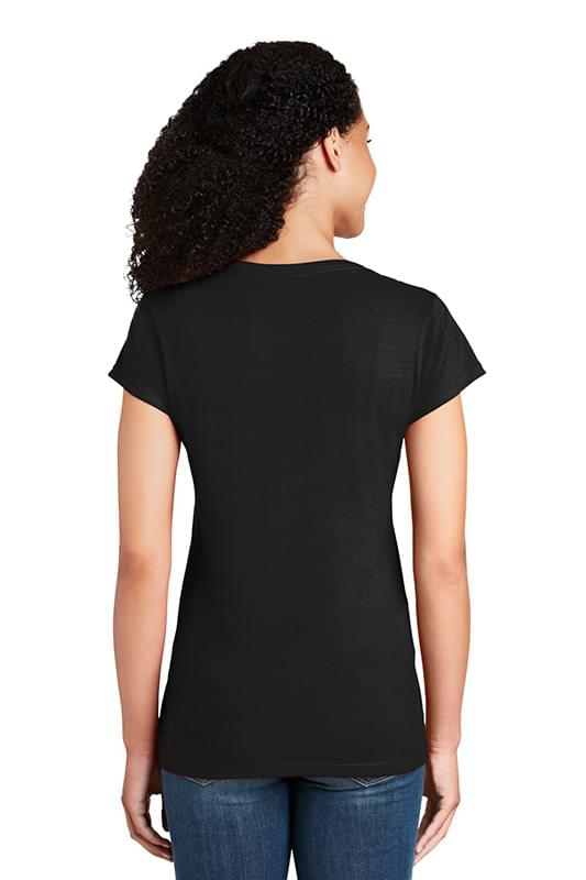 Gildan Softstyle &#174;  Ladies Fit V-Neck T-Shirt. 64V00L