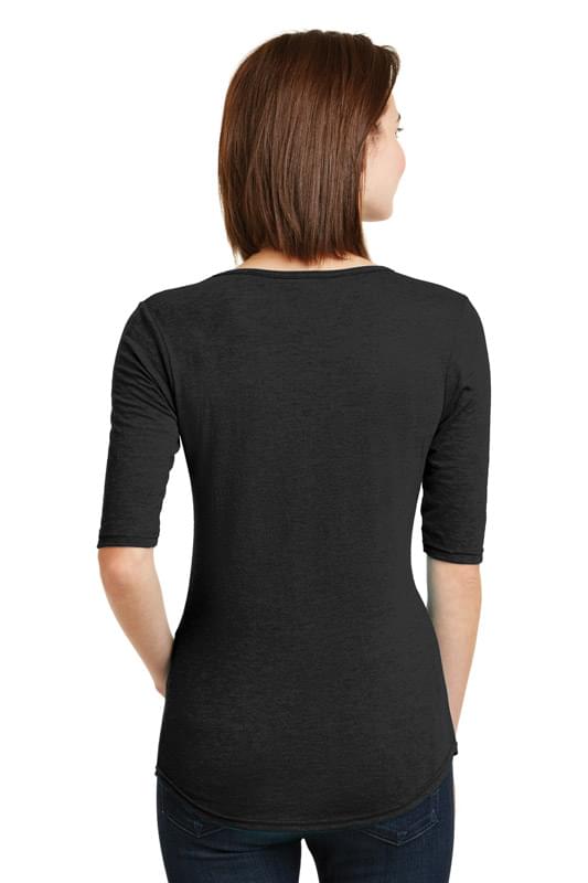 Anvil ® Ladies Tri-Blend Deep Scoop Neck 1/2-Sleeve Tee. 6756L Anvil ® Ladies Tri-Blend Deep Scoop Neck 1/2-Sleeve Tee. 6756L