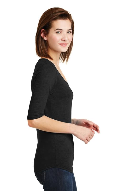 Anvil ® Ladies Tri-Blend Deep Scoop Neck 1/2-Sleeve Tee. 6756L Anvil ® Ladies Tri-Blend Deep Scoop Neck 1/2-Sleeve Tee. 6756L