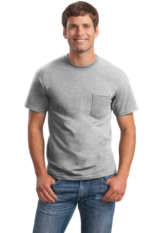 Gildan &#174;  - DryBlend &#174;  50 Cotton/50 Poly Pocket T-Shirt. 8300