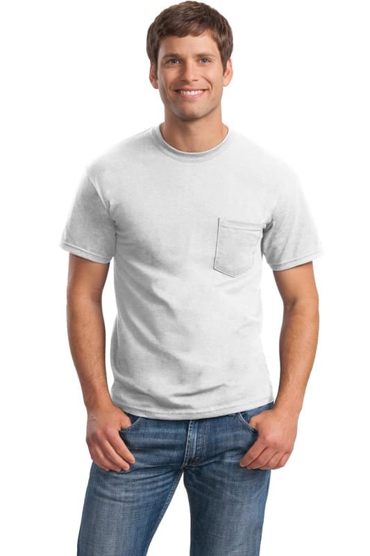 Gildan &#174;  - DryBlend &#174;  50 Cotton/50 Poly Pocket T-Shirt. 8300