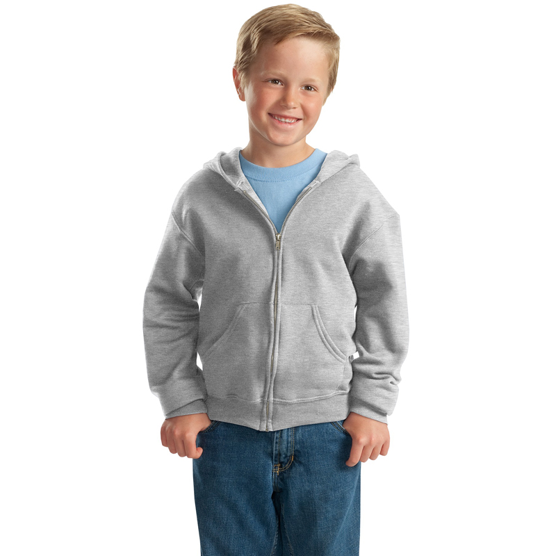 JERZEES &#174;  - Youth NuBlend &#174;  Full-Zip Hooded Sweatshirt.  993B