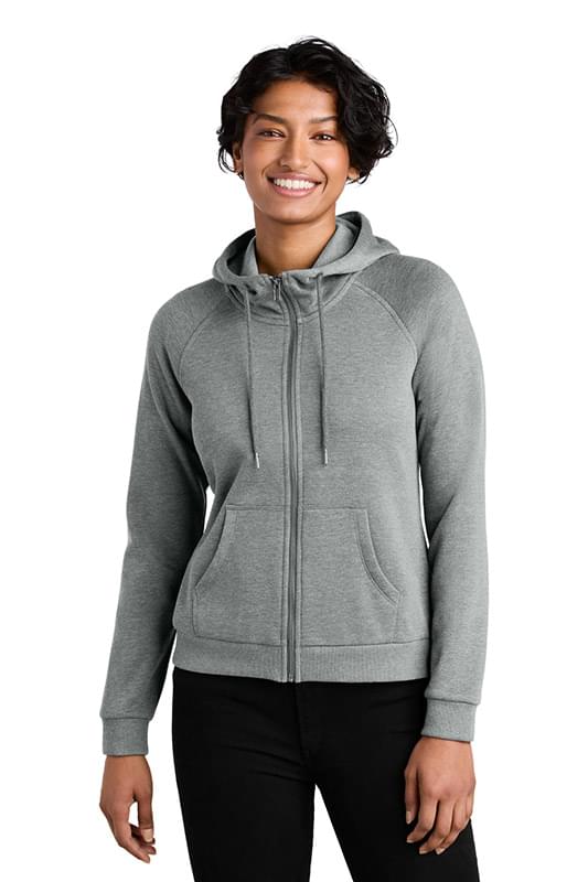 Allmade &#174;  Women's Organic CVC Fleece Full-Zip Hoodie AL5003