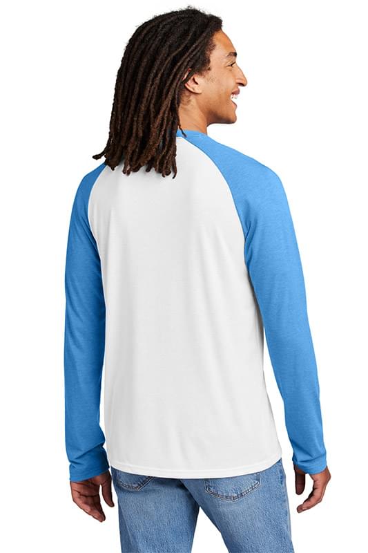 Allmade &#174;  Unisex Tri-Blend Long Sleeve Colorblock Raglan AL6009