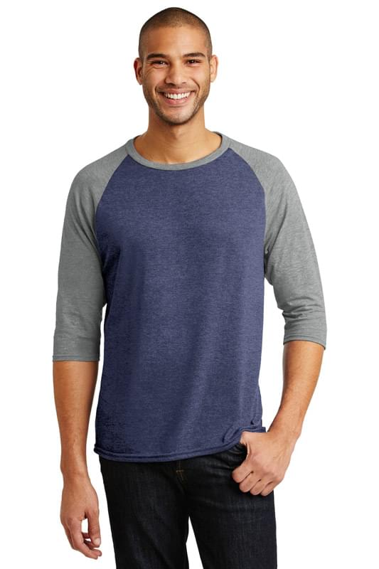 Anvil &#174;  Tri-Blend 3/4-Sleeve Raglan Tee. AN6755