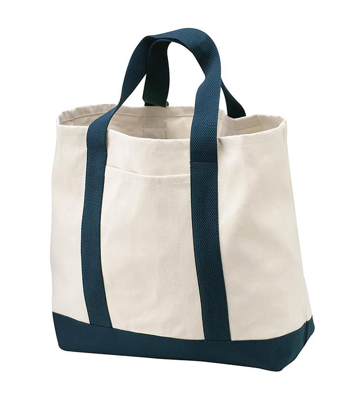 Port Authority &#174;  - Ideal Twill Two-Tone Shopping Tote.  B400