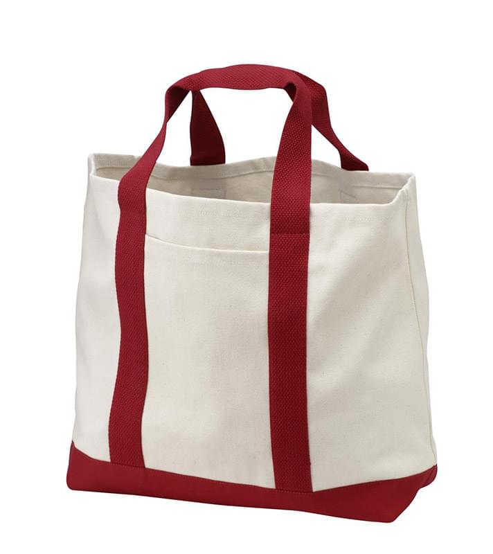 Port Authority &#174;  - Ideal Twill Two-Tone Shopping Tote.  B400