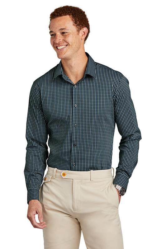 Brooks Brothers &#174;  Tech Stretch Patterned Shirt BB18006
