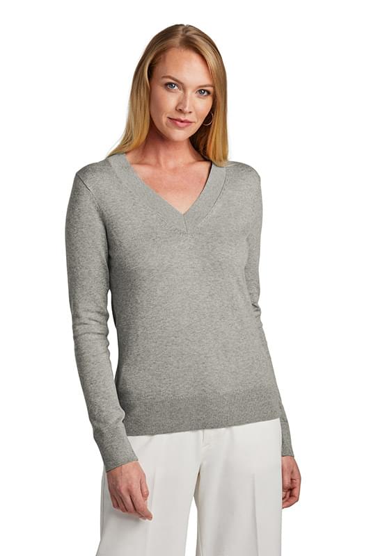 Brooks Brothers &#174;  Women's Cotton Stretch V-Neck Sweater BB18401