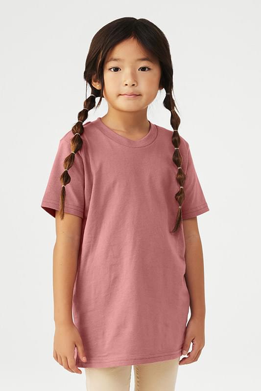 BELLA+CANVAS ® Youth Jersey Short Sleeve Tee. BC3001Y BELLA+CANVAS ® Youth Jersey Short Sleeve Tee. BC3001Y