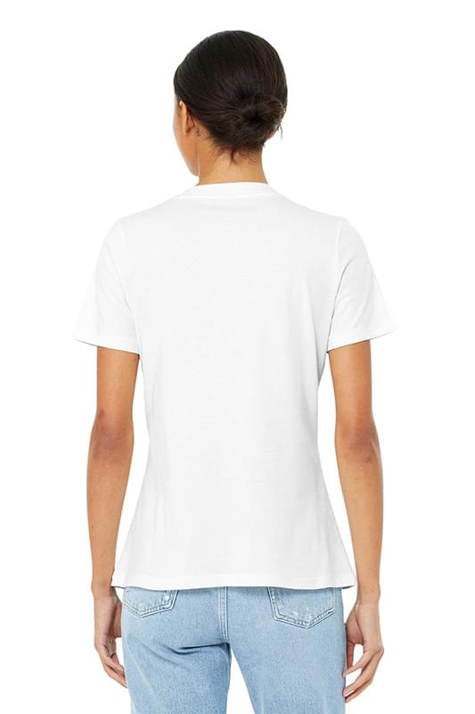 BELLA+CANVAS  &#174;  Women's Relaxed Jersey Short Sleeve V-Neck Tee. BC6405
