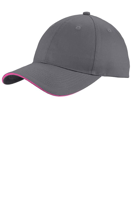 Port & Company ® Unstructured Sandwich Bill Cap. C919
