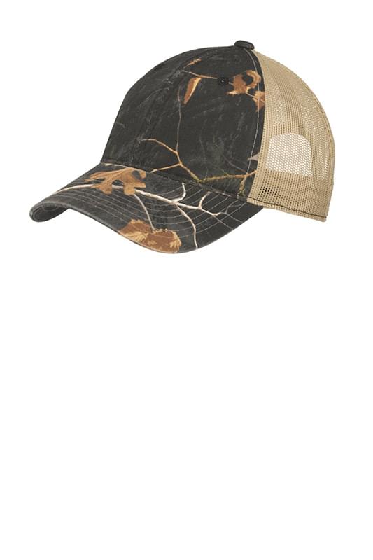 Port Authority ® Unstructured Camouflage Mesh Back Cap. C929