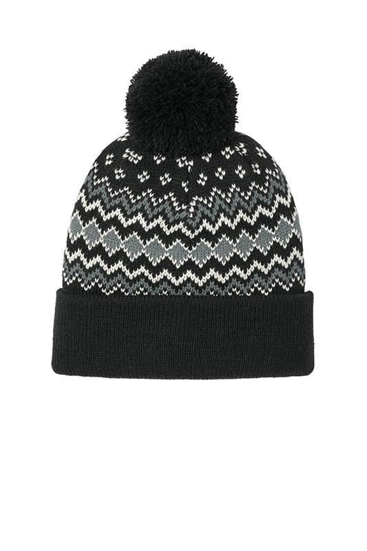 Port Authority ®  Alpine Pom Beanie C991