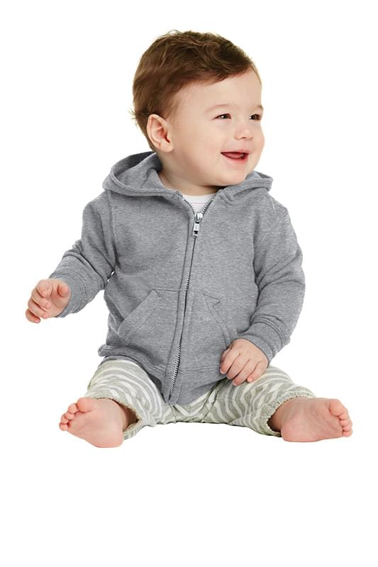 Port & Company &#174;  Infant Core Fleece Full-Zip Hooded Sweatshirt. CAR78IZH