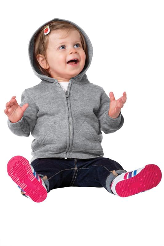 Port & Company Infant Core Fleece Full-Zip Hooded Sweatshirt. CAR78IZH