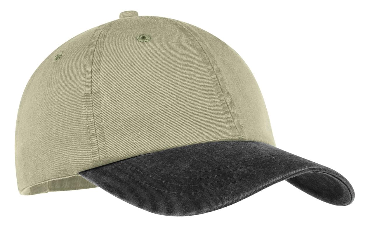 Port & Company ® -Two-Tone Pigment-Dyed Cap. CP83