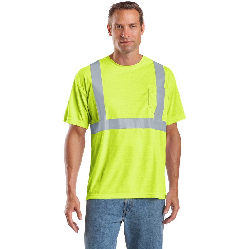 CornerStone &#174;  - ANSI 107 Class 2 Safety T-Shirt.  CS401