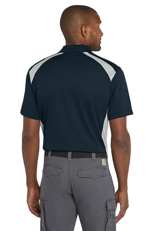 CornerStone &#174;  Select Snag-Proof Two Way Colorblock Pocket Polo. CS416